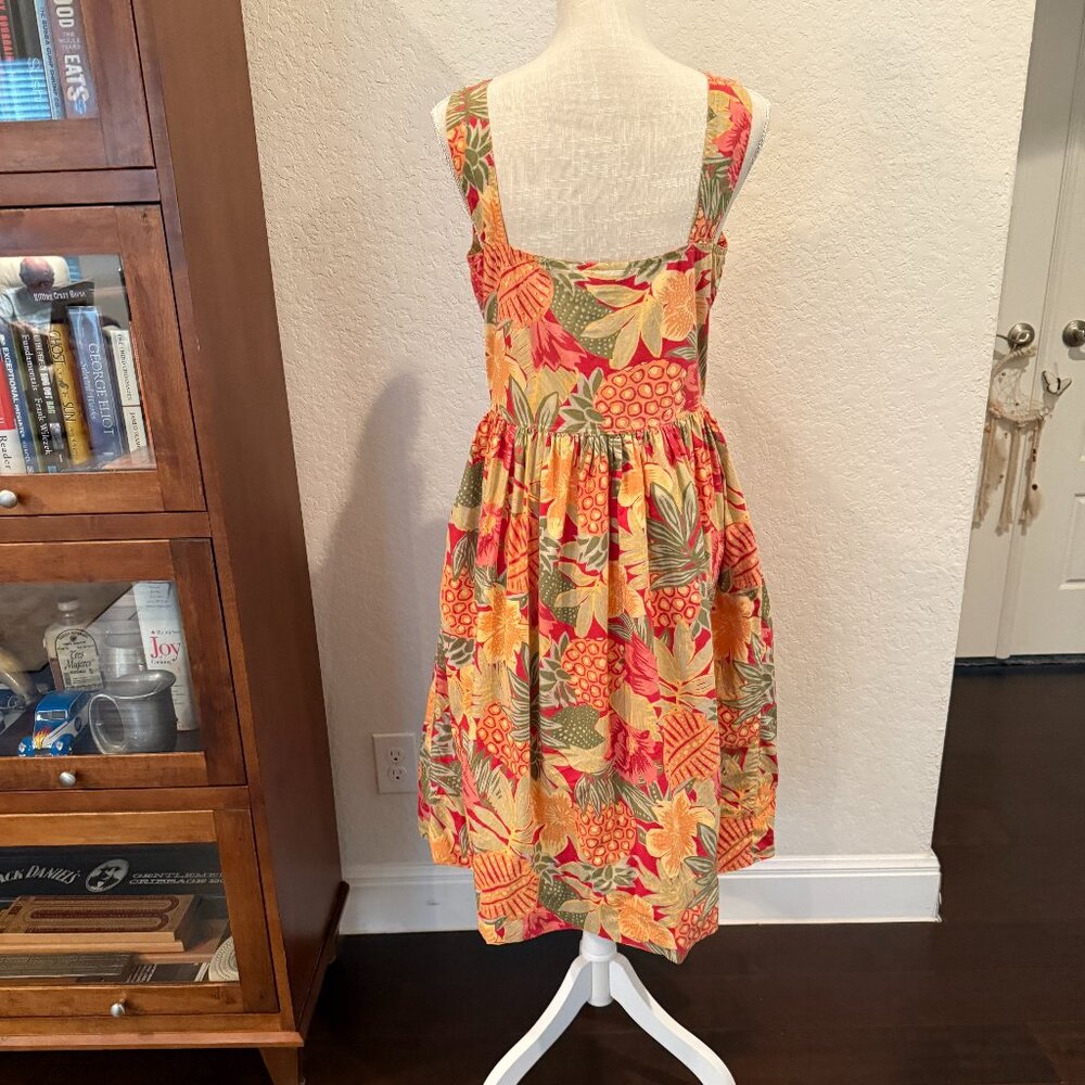 NOUVEAU FACES Vintage Button Front Sun Dress - Picture 7 of 9